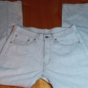 Levi's 505 tan jeans size 32 30